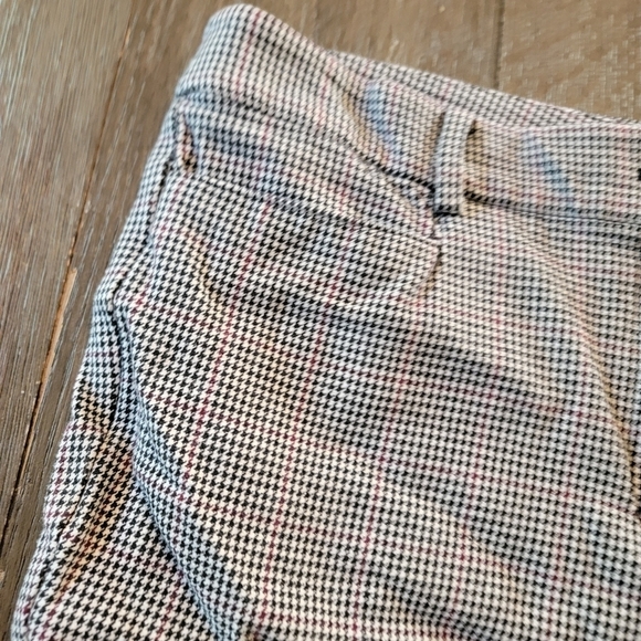 LOFT Skinny Houndstooth Pants 14 - Picture 2 of 10